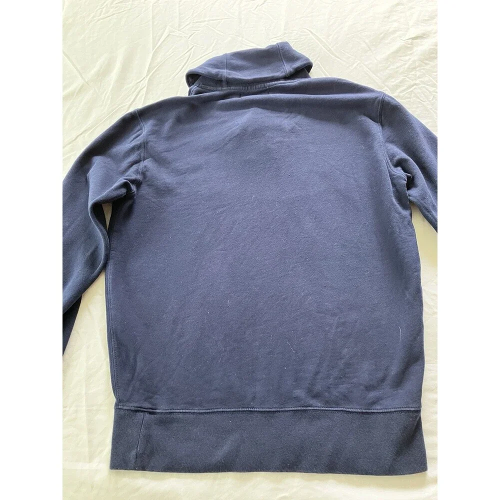 Polo Ralph Lauren Men’s Navy Blue Shawl Collar Sweatshirt - Yellow Pony Sz Small